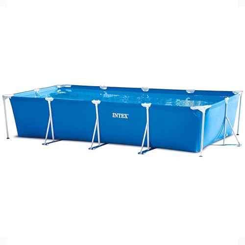 Intex Rectangular Frame-Pool 300 x 200 x 75 cm im Garten