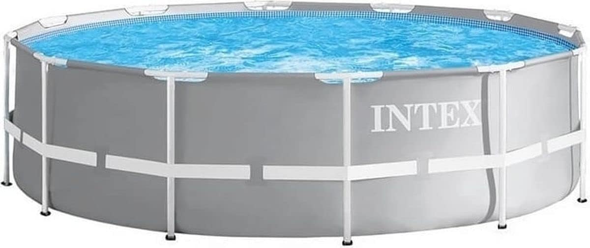 Intex Prism Frame-Pool 305 x 76 cm im Garten