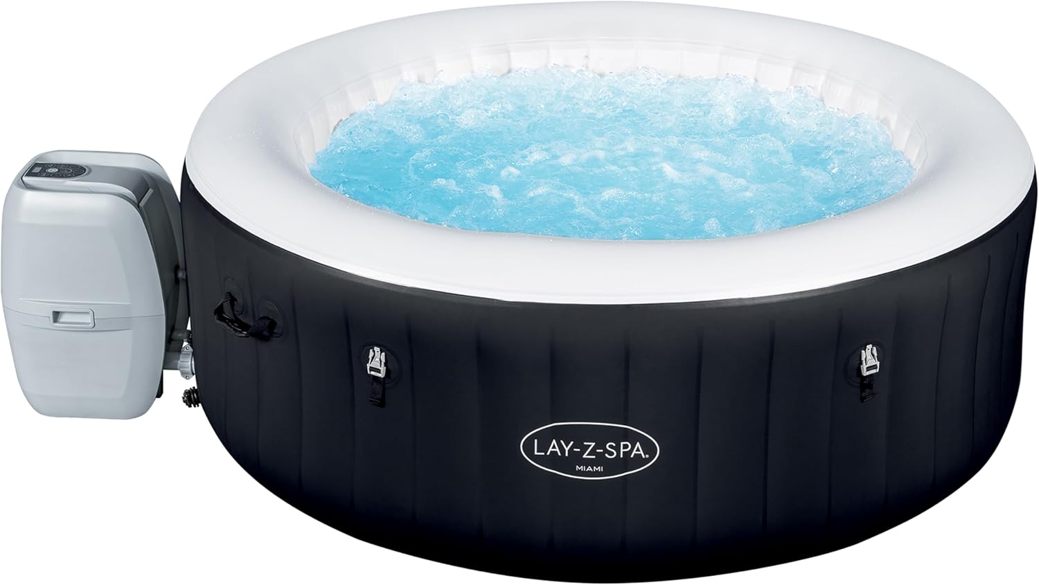 Bestway LAY-Z-SPA Miami AirJet-Whirlpool im Außenbereich