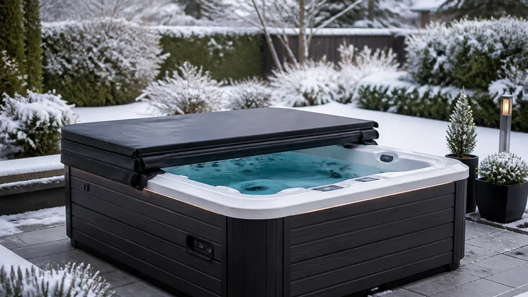 Whirlpool mit Thermoabdeckung